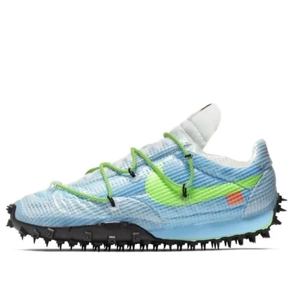14W / 12.5M - [NEW] Women's Nike x Off-White Waffle Racer Shoes CD8180-400